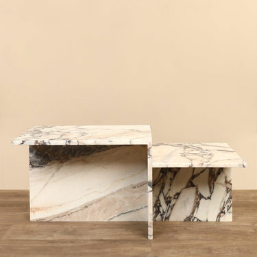 Furniture-Felix Marble Coffee Table-Bloomr
