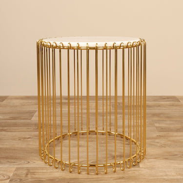 Furniture-Juno <br> Marble Coffee & Side Table-Bloomr