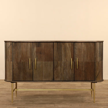 Furniture-Wooden Sideboard / Cabinet-Bloomr