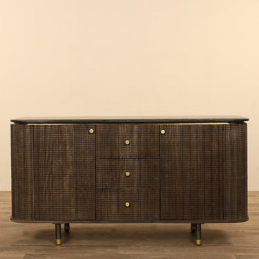 Furniture-Wooden Sideboard / Cabinet-Bloomr
