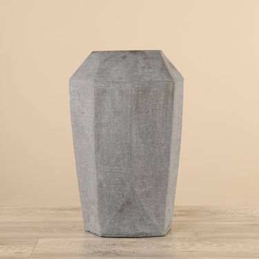 Glass Decor-Geomtrical Cut Vase-Bloomr