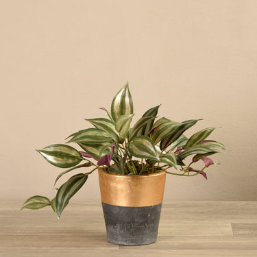 Greenery-Artificial Potted Vanilla Leaf Plant-Bloomr