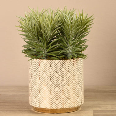 Greenery-Artificial Potted Succulent-Bloomr