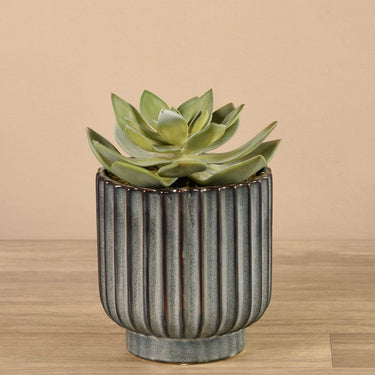 Greenery-Artificial Potted Succulent-Bloomr