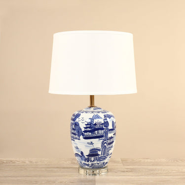 Lamps-Ceramic Table Lamp-Bloomr