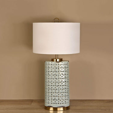 Lamps-Ceramic Table Lamp-Bloomr
