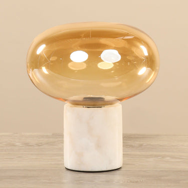 Lamps-Marble Table Lamp-Bloomr