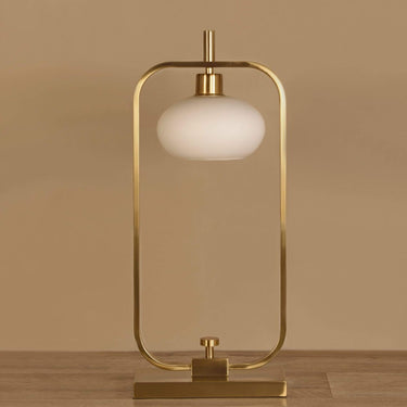 Lamps-Metal Table Lamp-Bloomr