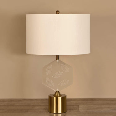 Lamps-Metal Table Lamp-Bloomr