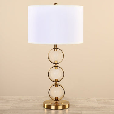 Lamps-Metal Table Lamp-Bloomr