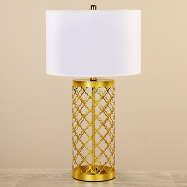 Lamps-Metal Table Lamp-Bloomr