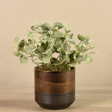 Plants-Artificial Potted Silver Falls-Bloomr