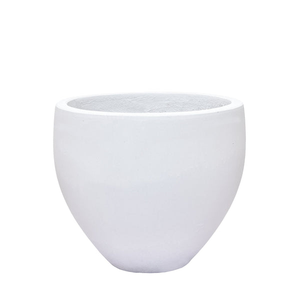 Large Round Cement Tree Pot