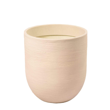 Pots-Medium Round Sandfiber Tree Pot-Bloomr