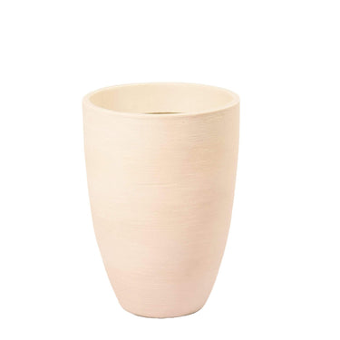 Pots-Medium Round Sandfiber Tree Pot-Bloomr