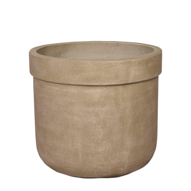 Pots-Round Cement Tree Pot - Large-Bloomr