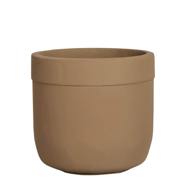 Round Cement Tree Pot - Medium