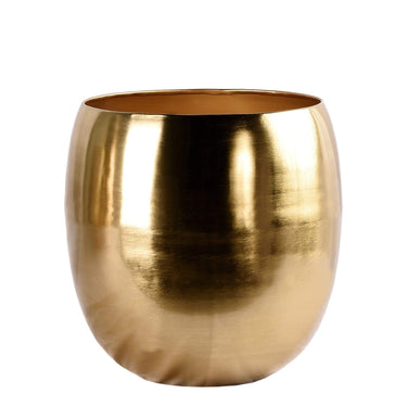 Pots-Round Metal Planter Small-Bloomr