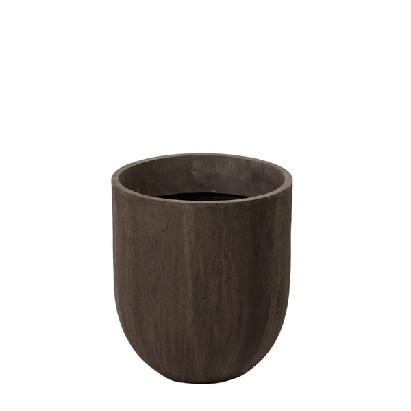 Small Round Sandfiber Tree Pot
