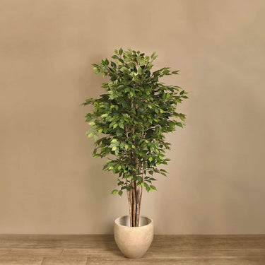 Trees-Artificial Ficus Benjamin Tree 180cm-Bloomr