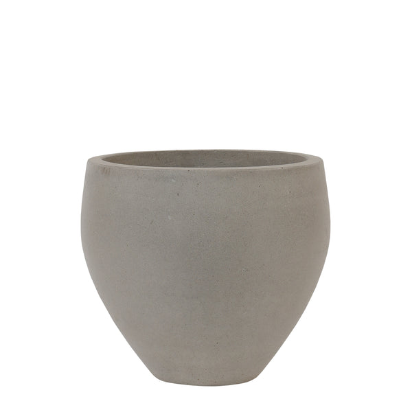 Large Round Cement Tree Pot