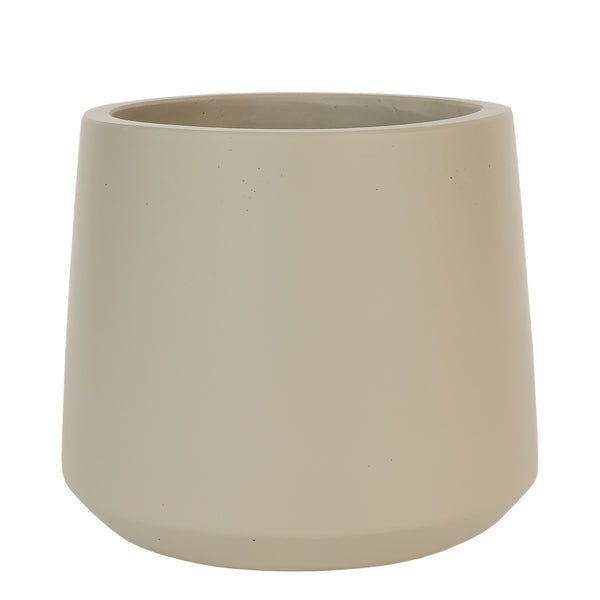 Large Round Cement Tree Pot