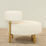 Asher - Bouclé <br> Armchair Lounge Chair