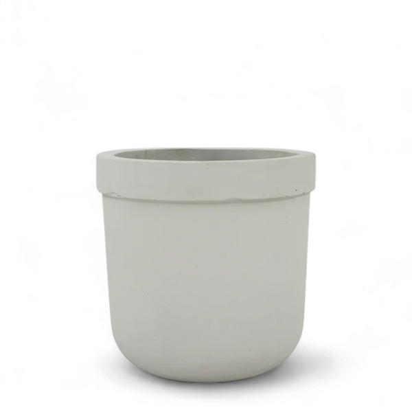 Round Cement Tree Pot - Small