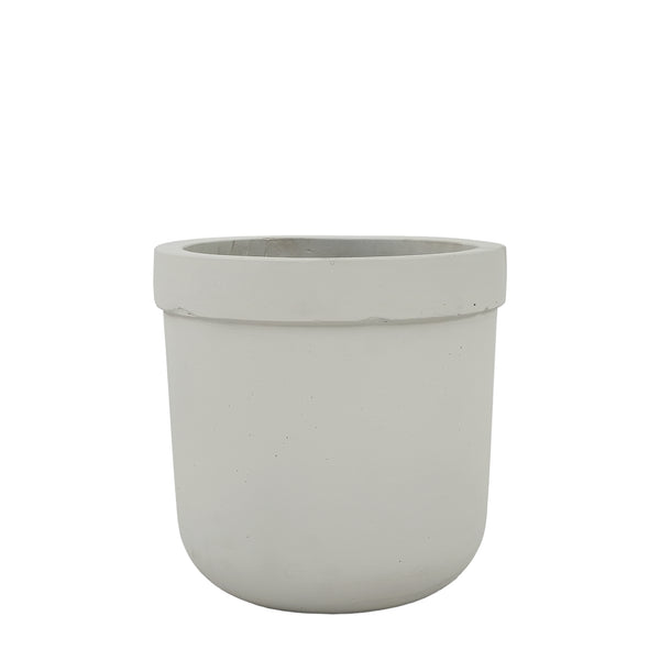 Round Cement Tree Pot - Small