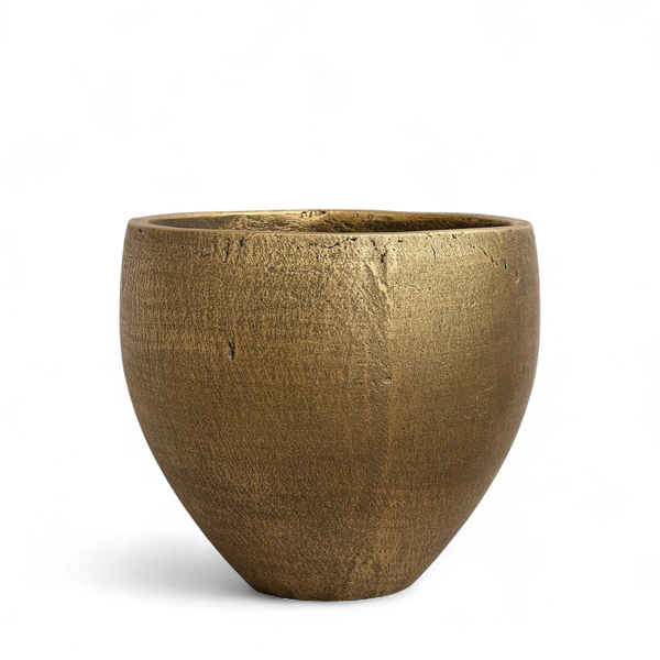 Large Round Cement Tree Pot