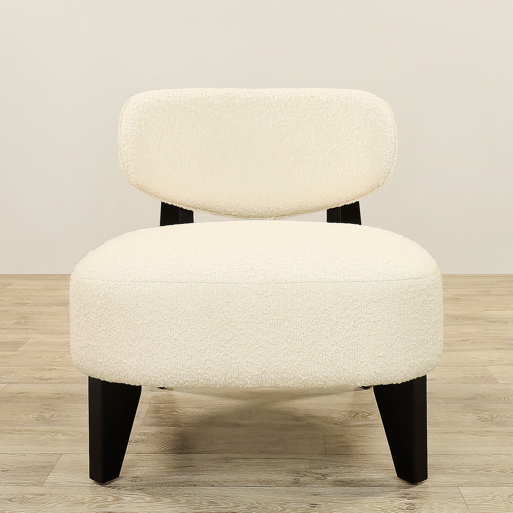 Emilia - Bouclé <br> Armchair Lounge Chair - Bloomr
