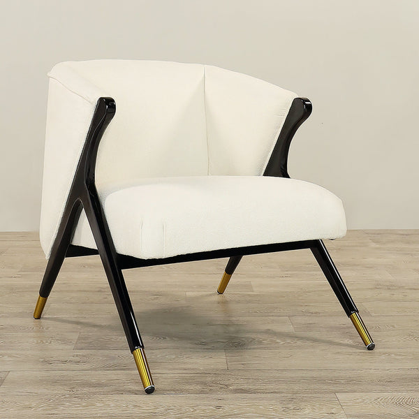 William - Bouclé <br> Armchair Lounge Chair