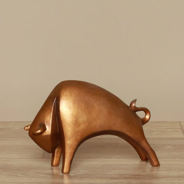 '-Decorative Standing Bull-Bloomr