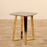 Elwyn<br>Marble Side Table - Bloomr