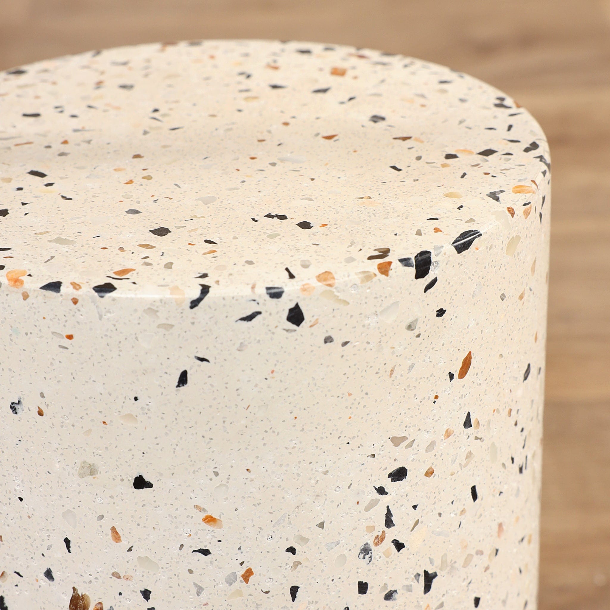 Gill <br>Terrazzo Side Table - Bloomr