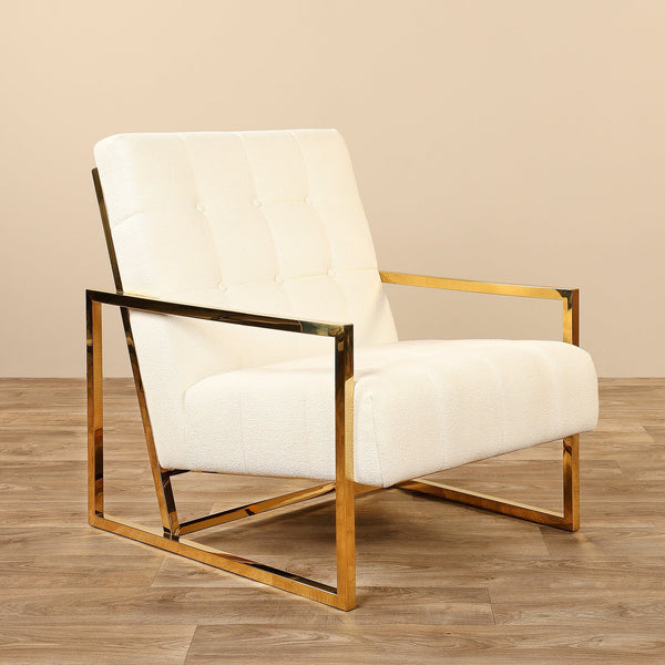 Michele - Bouclé<br>  Armchair Lounge Chair