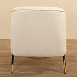 William - Bouclé <br> Armchair Lounge Chair - Bloomr