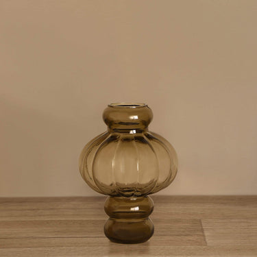 Glass Decor-Melon Vase-Bloomr