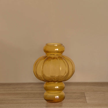 Glass Decor-Melon Vase-Bloomr